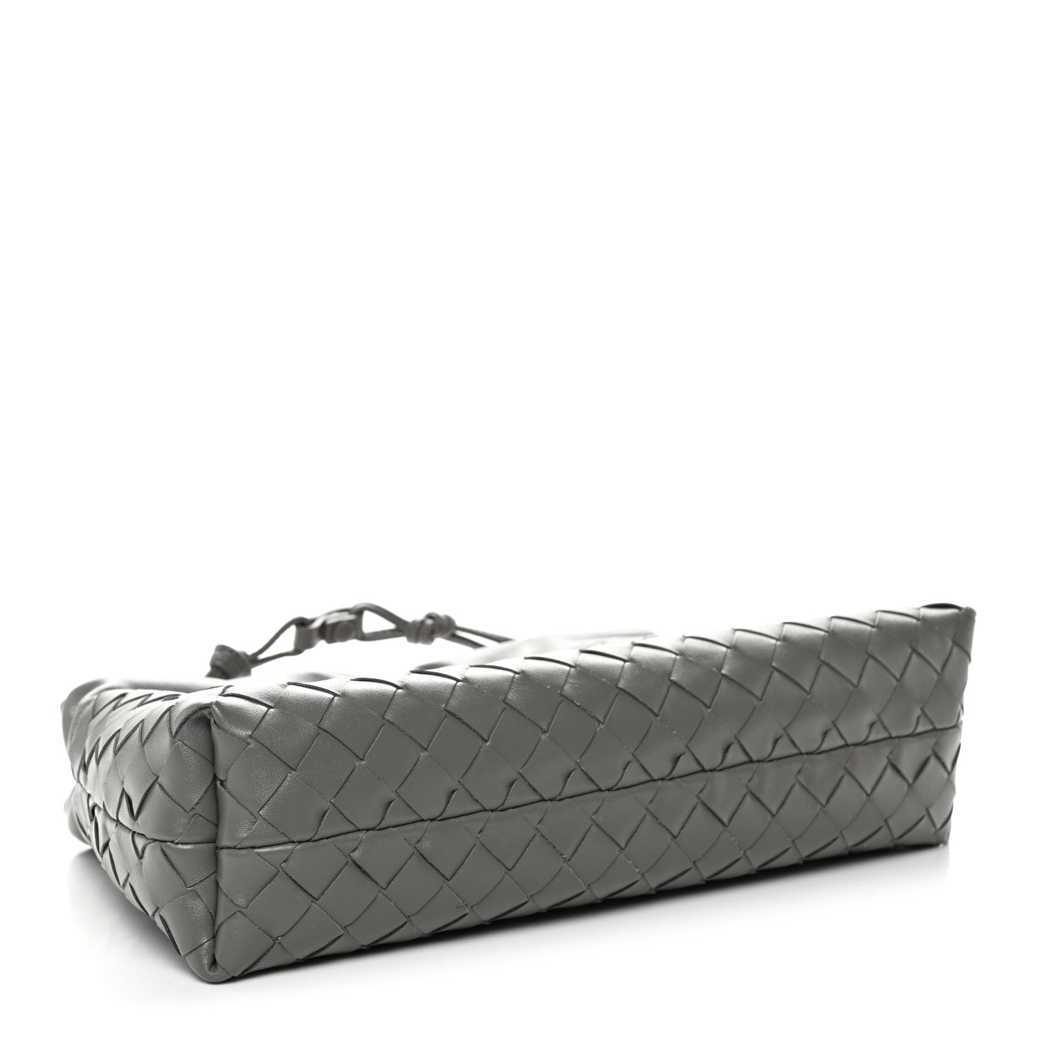 Nappa Intrecciato Dustbag Notte Shoulder Bag Basalt