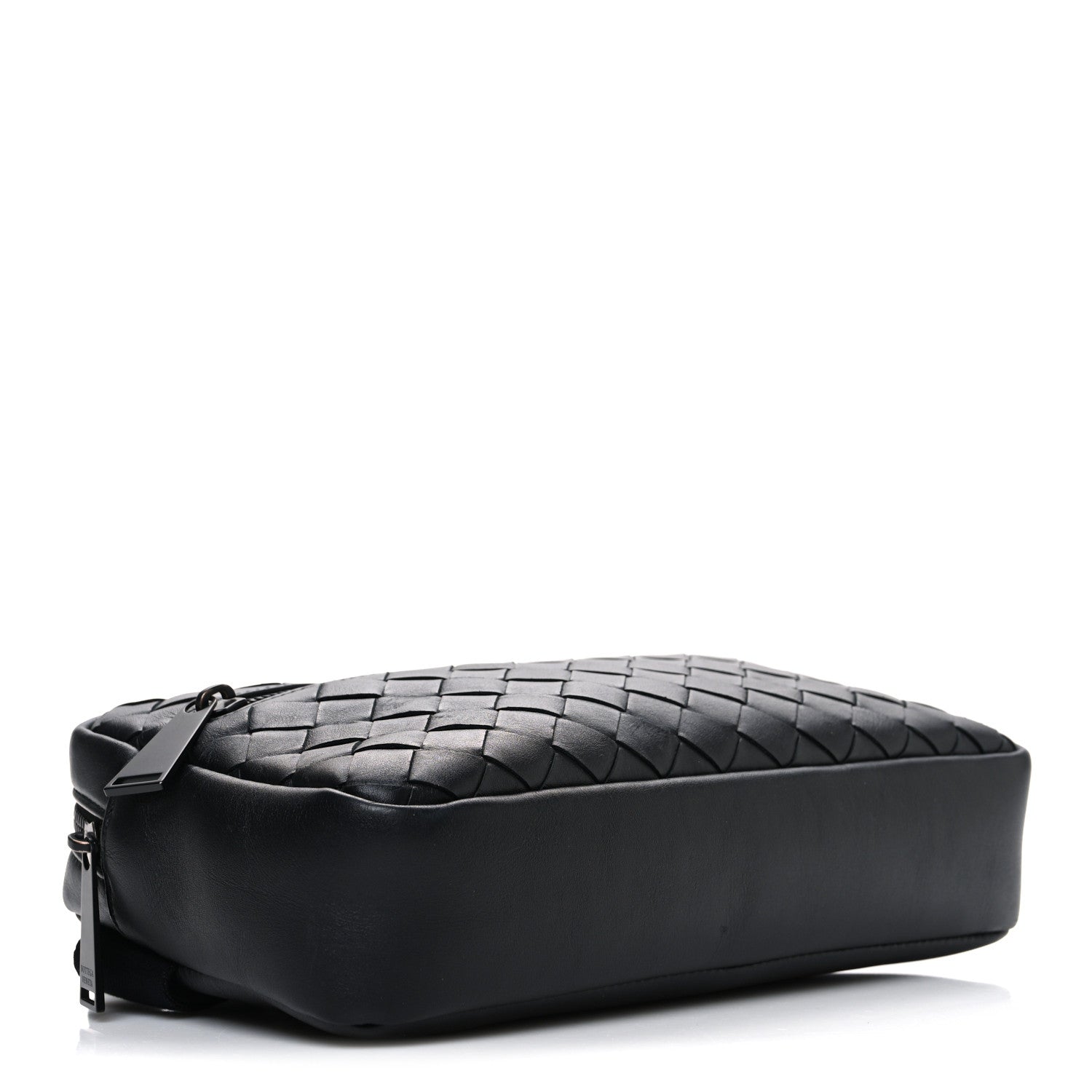 Nappa Intrecciato Belt Bag Black