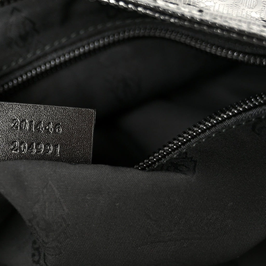 Imprime Monogram Medium Flat Messenger Bag Black