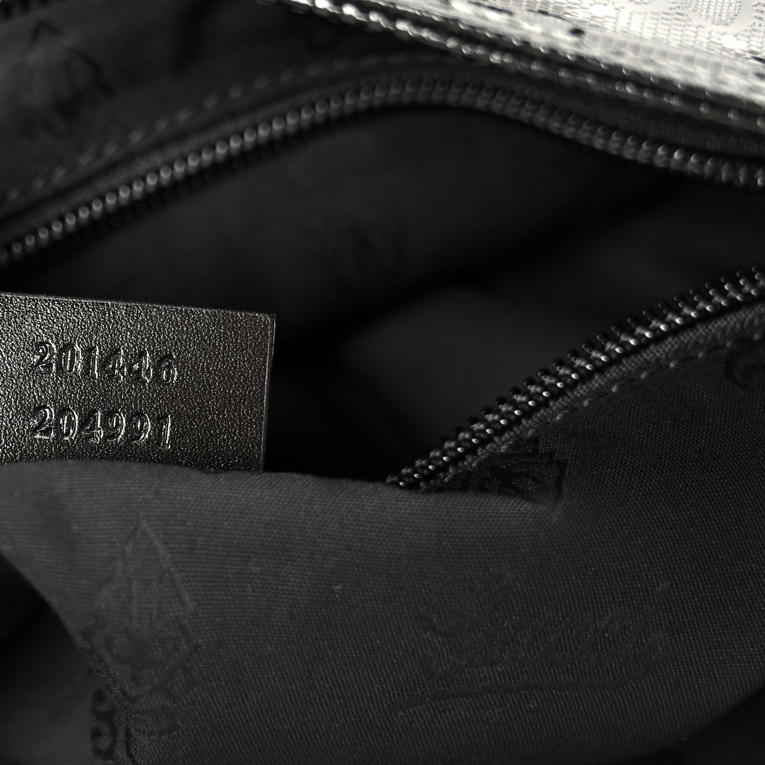 Imprime Monogram Medium Flat Messenger Bag Black