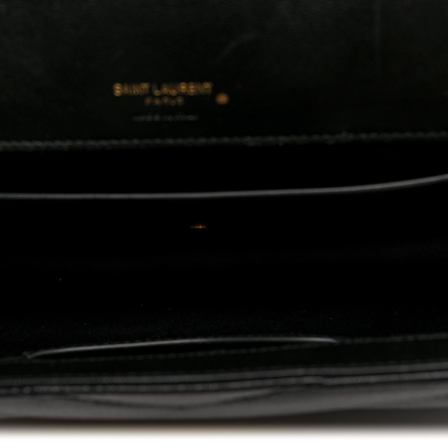 Lambskin Chevron Quilted Medium Loulou Black