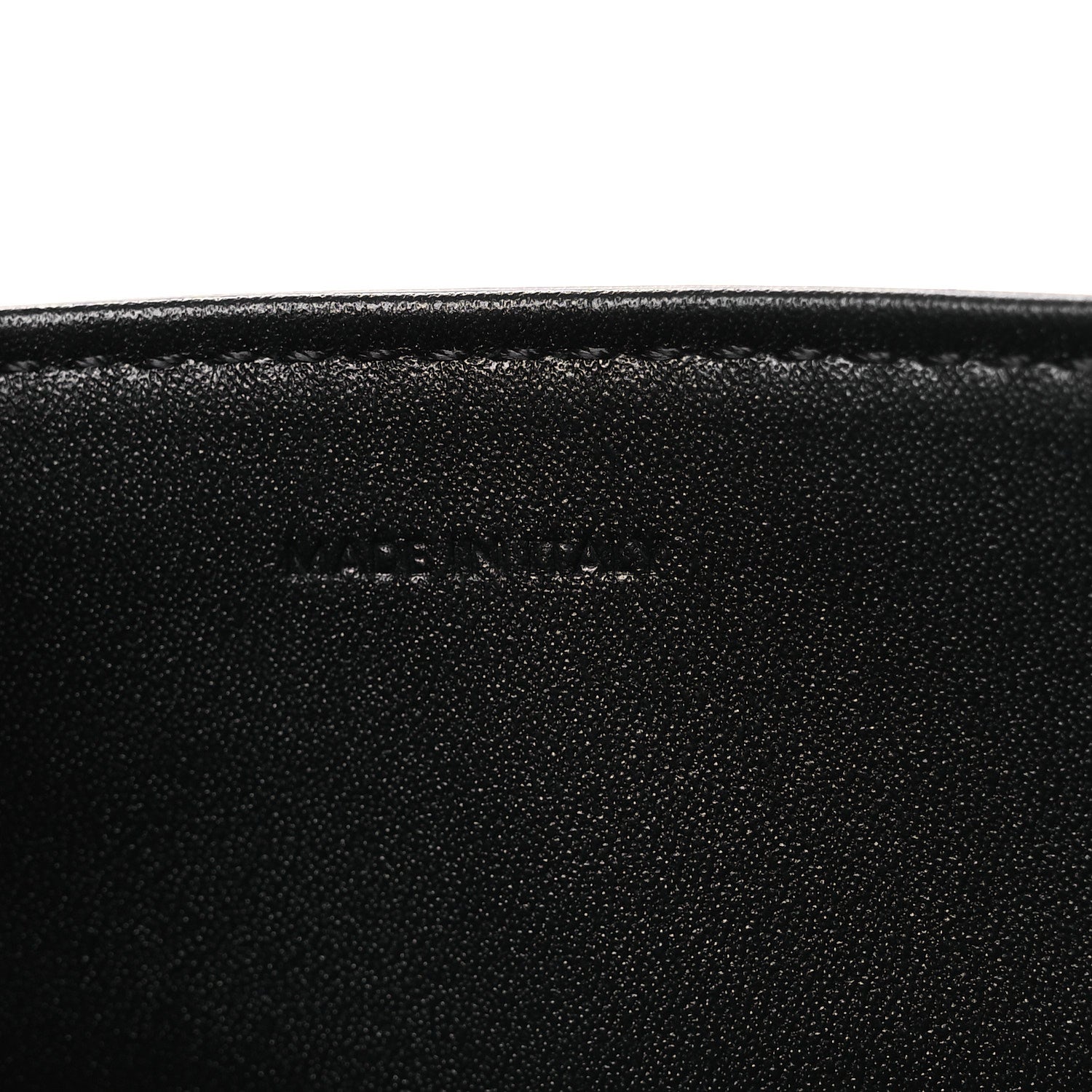 Satinated Calfskin Mini 16 Top Handle Bag Black