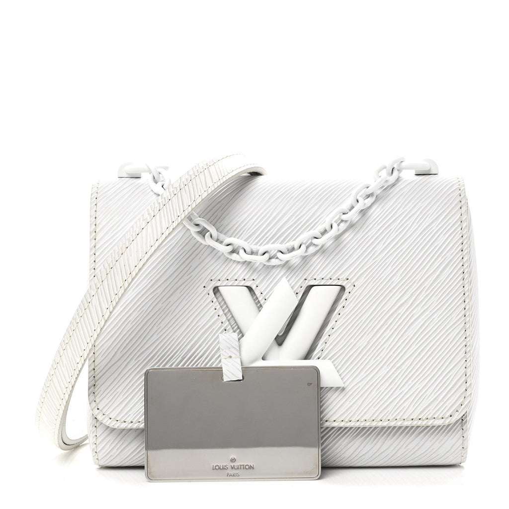 Epi Twist Shoulder Bag PM Matte White