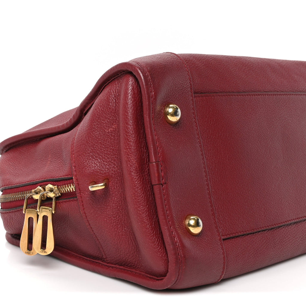 Calfskin Amazona 36 Burgundy