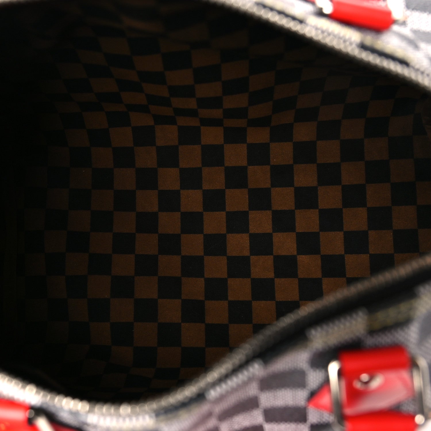 Damier Speedy Bandouliere 30 Black White