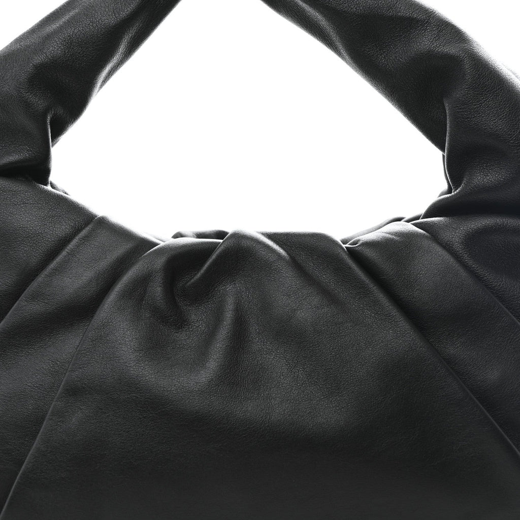 Smooth Butter Calfskin Small The Shoulder Pouch Black