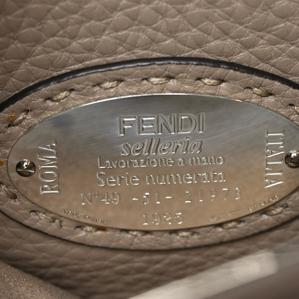 Cuoio Romano Selleria Medium Peekaboo Iconic Satchel Corda