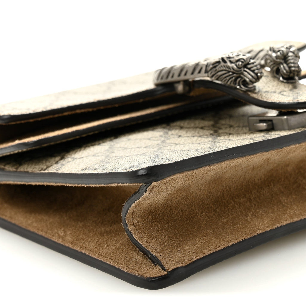 GG Supreme Monogram Mini Dionysus Shoulder Bag Taupe