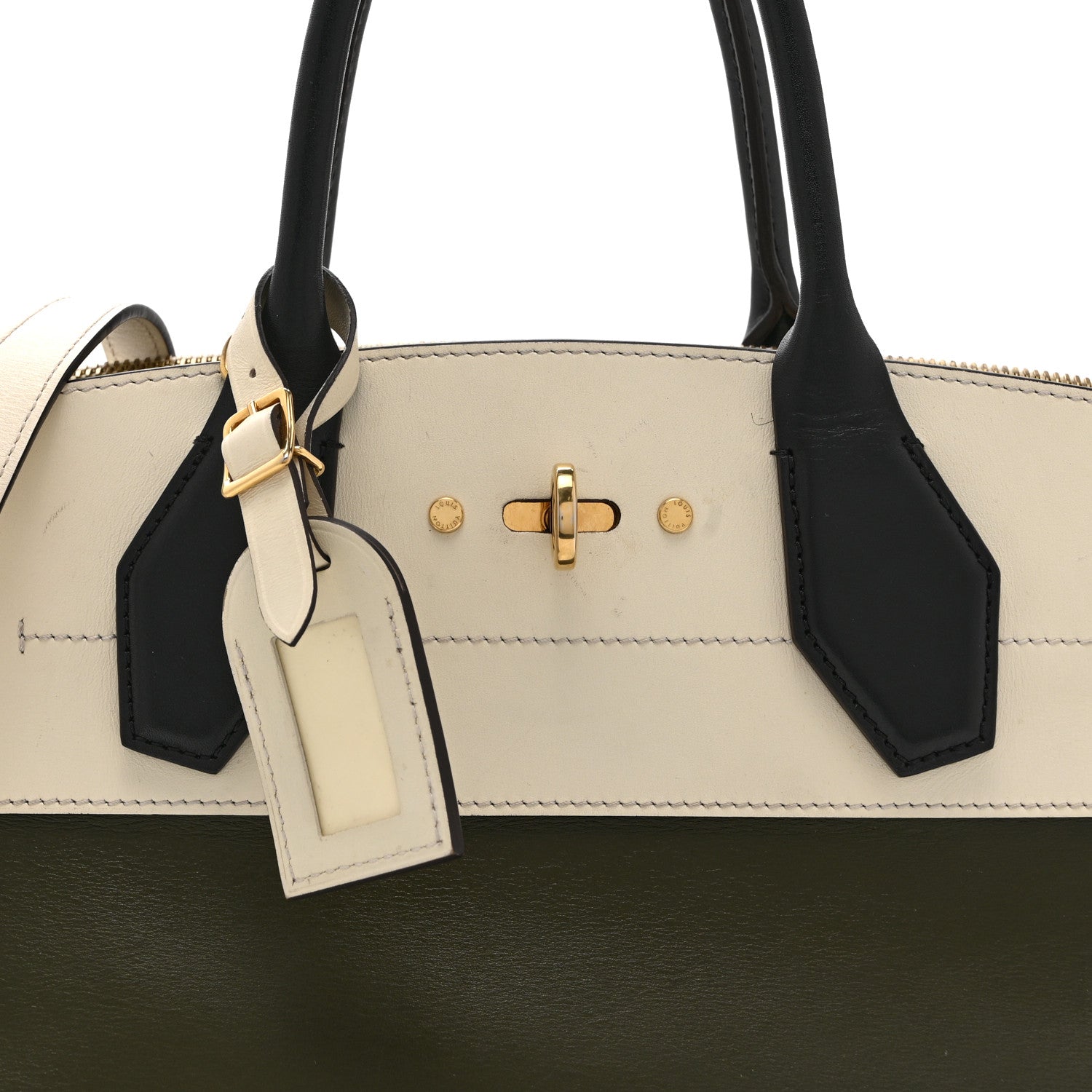 Taurillon City Steamer MM Kaki Creme Black