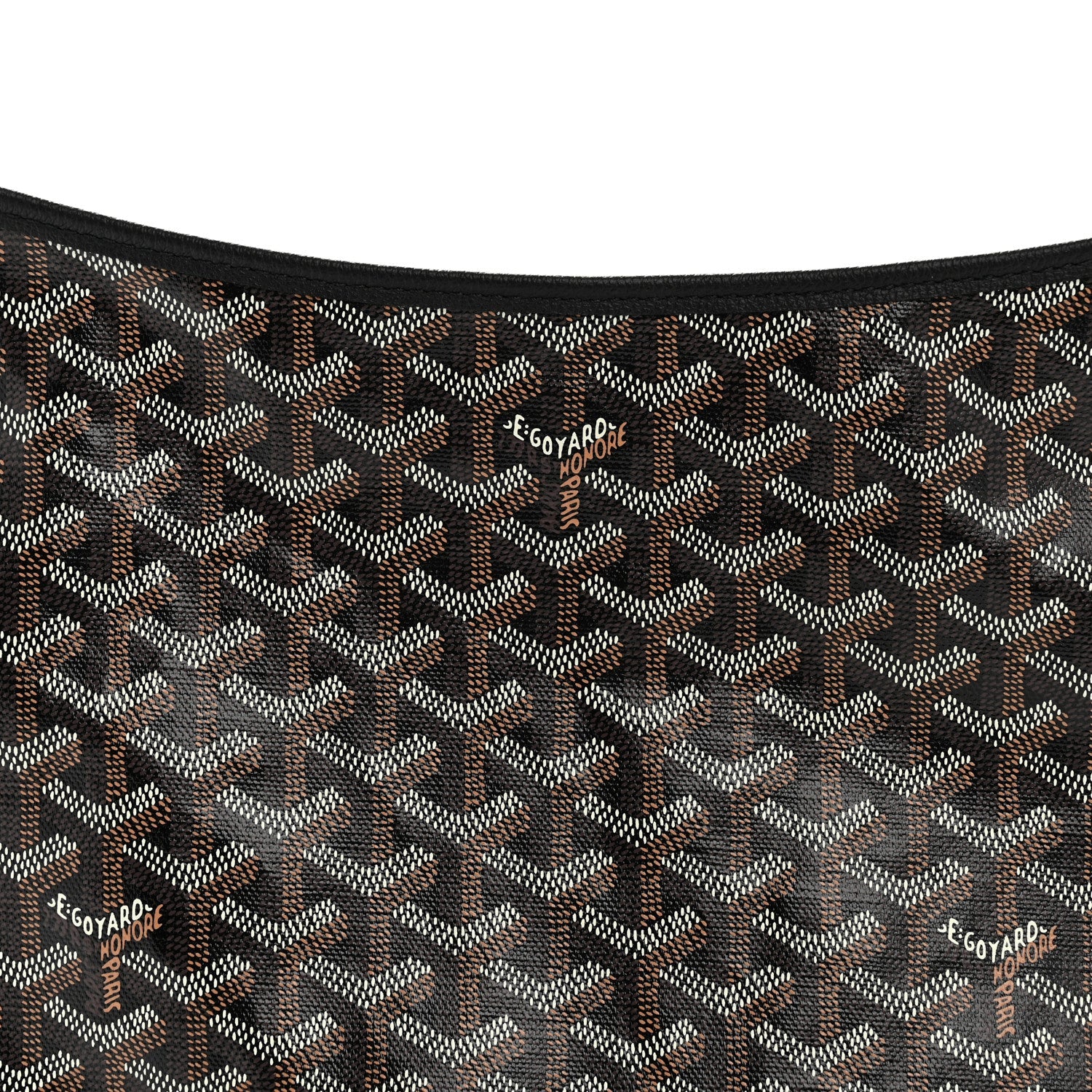 Goyardine Boheme Hobo Black