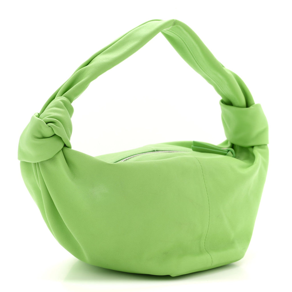 Calfskin Mini Double Knot Bag Pistachio