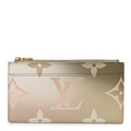 Monogram Giant Spring In The City Slim Purse Sunset Kaki