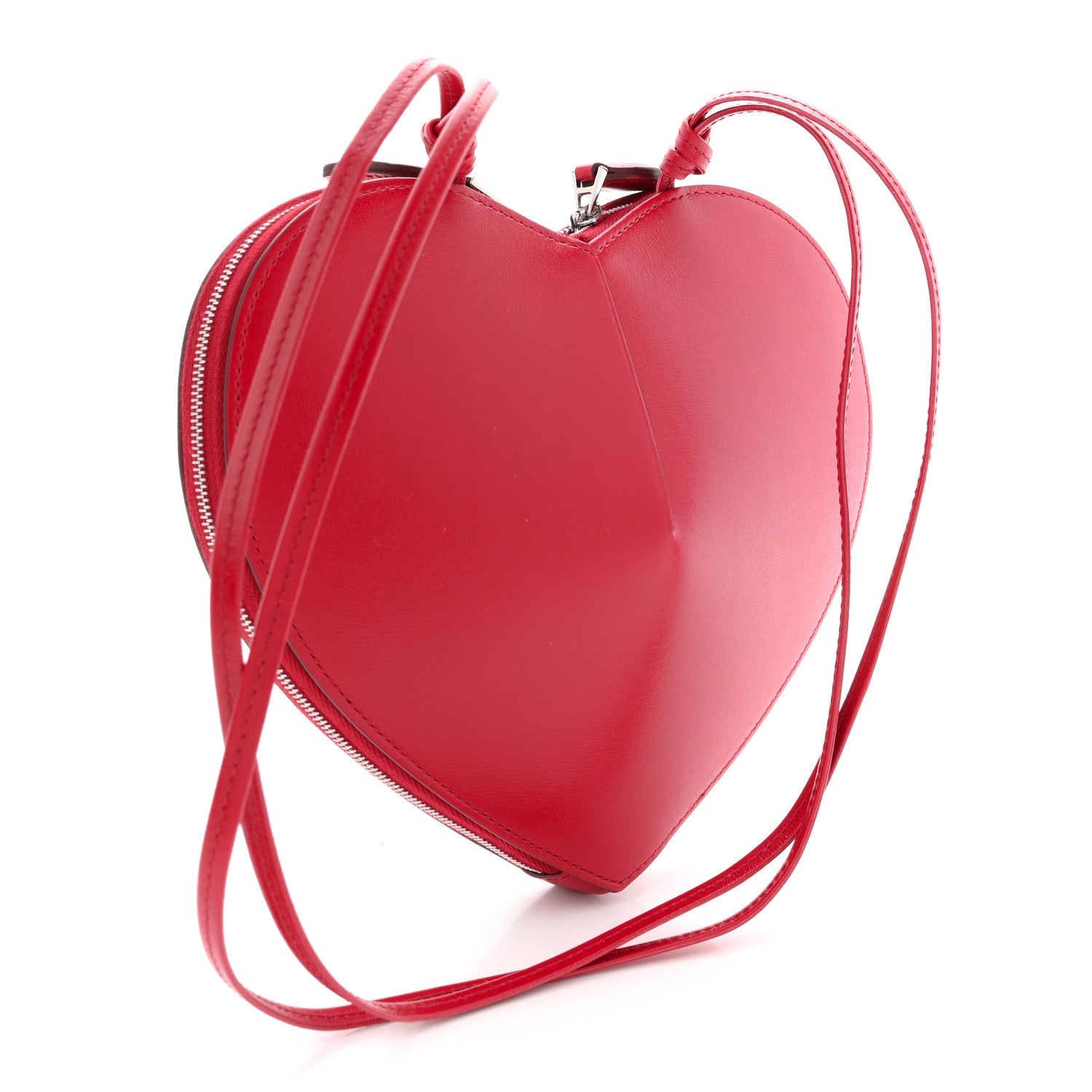 Lux Calfskin Le Coeur Bag Lacquer Red