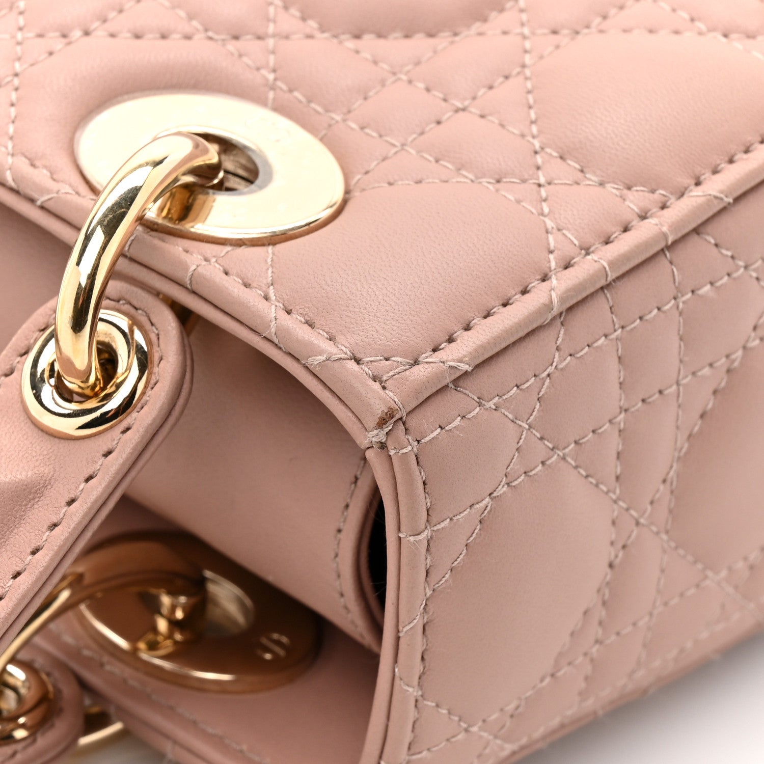 Lambskin Cannage Small My ABCDior Lady Dior Fard
