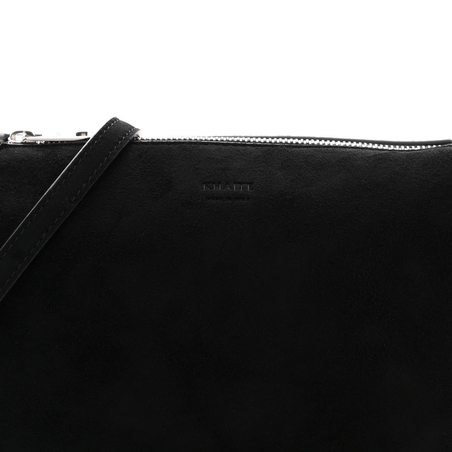 Suede Lina Crossbody Bag Black