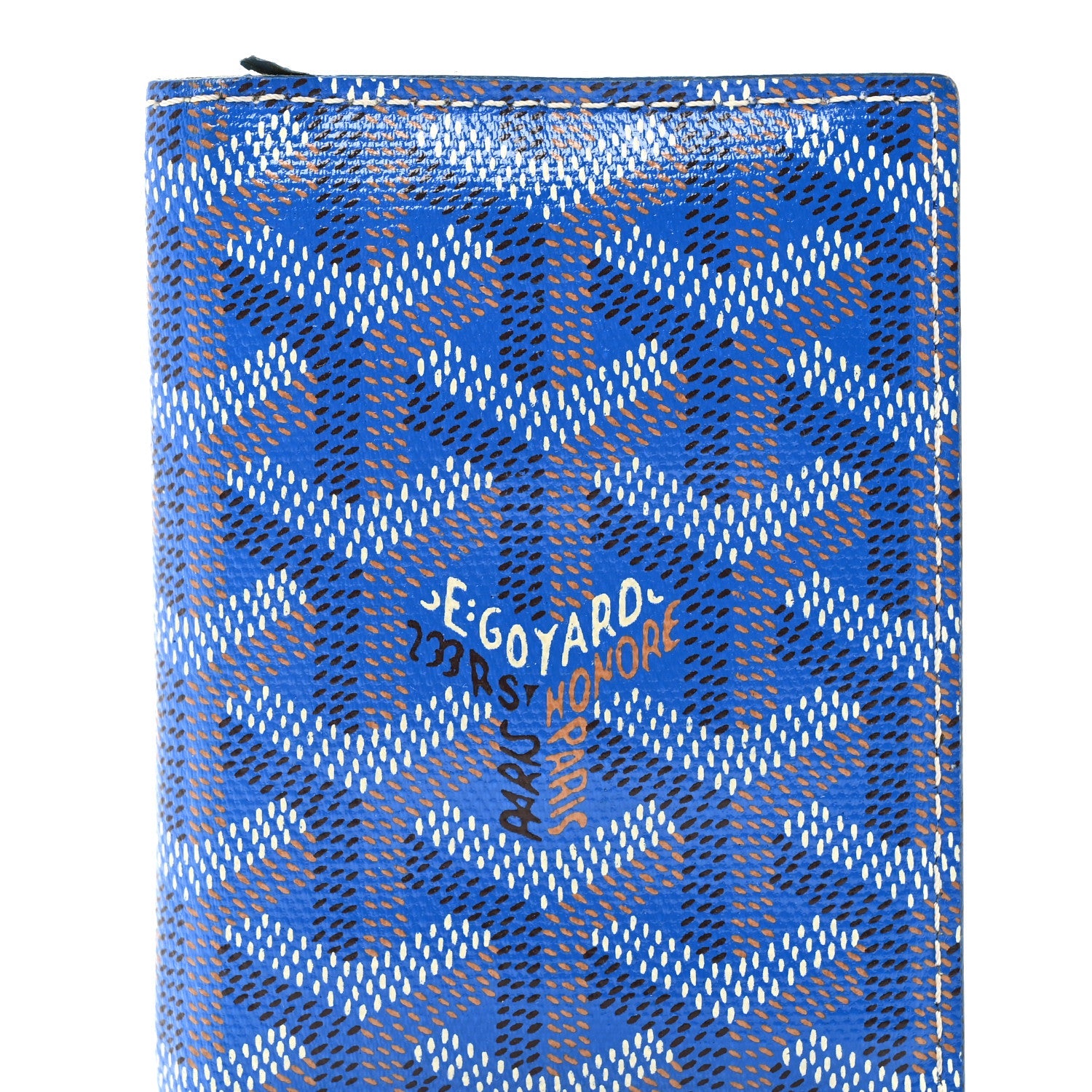 Goyardine Saint Marc Folding  Case Sky Blue