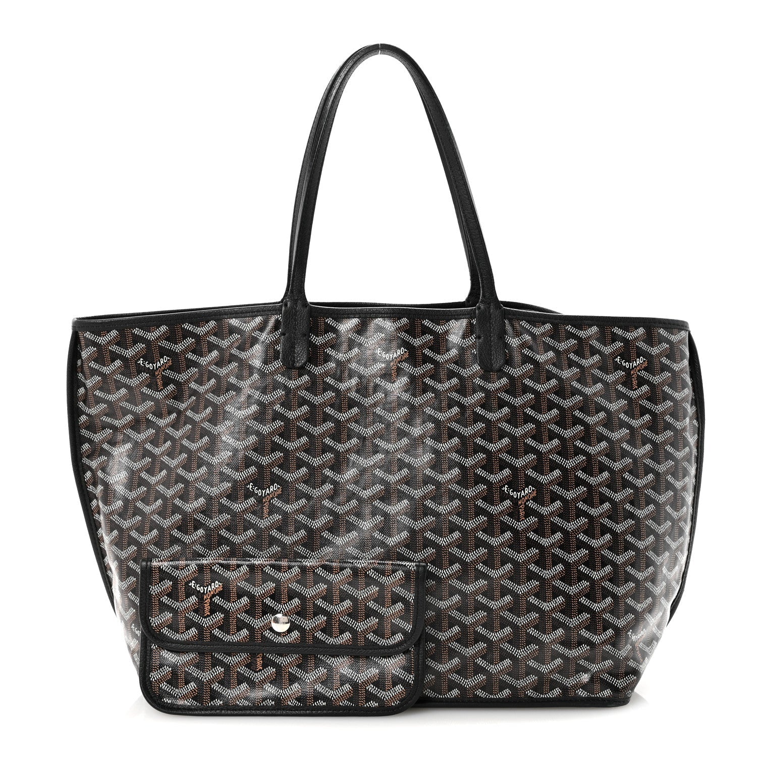 Goyardine Reversible Anjou PM Black