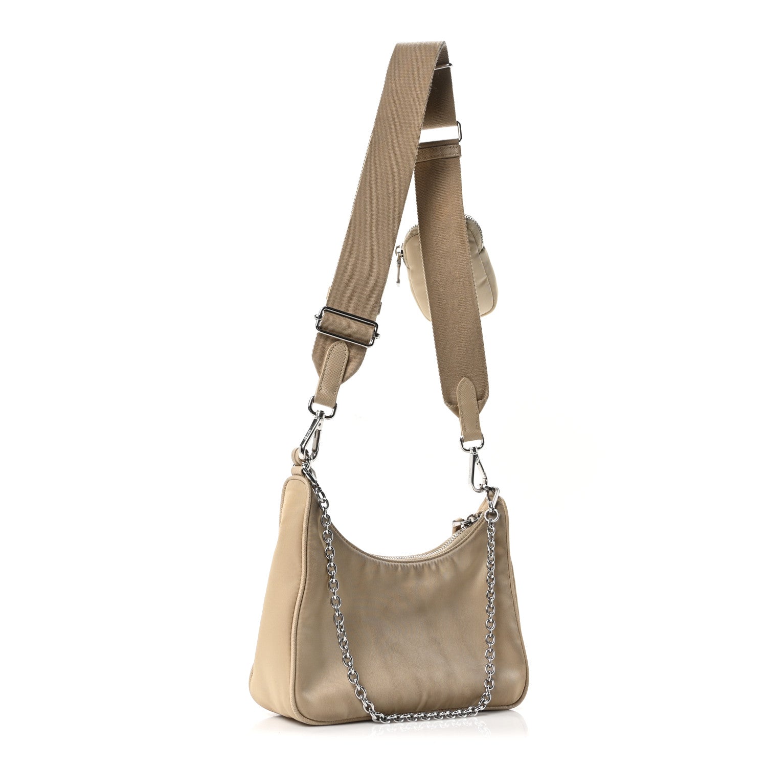 Nylon Re-Edition 2005 Shoulder Bag Deserto