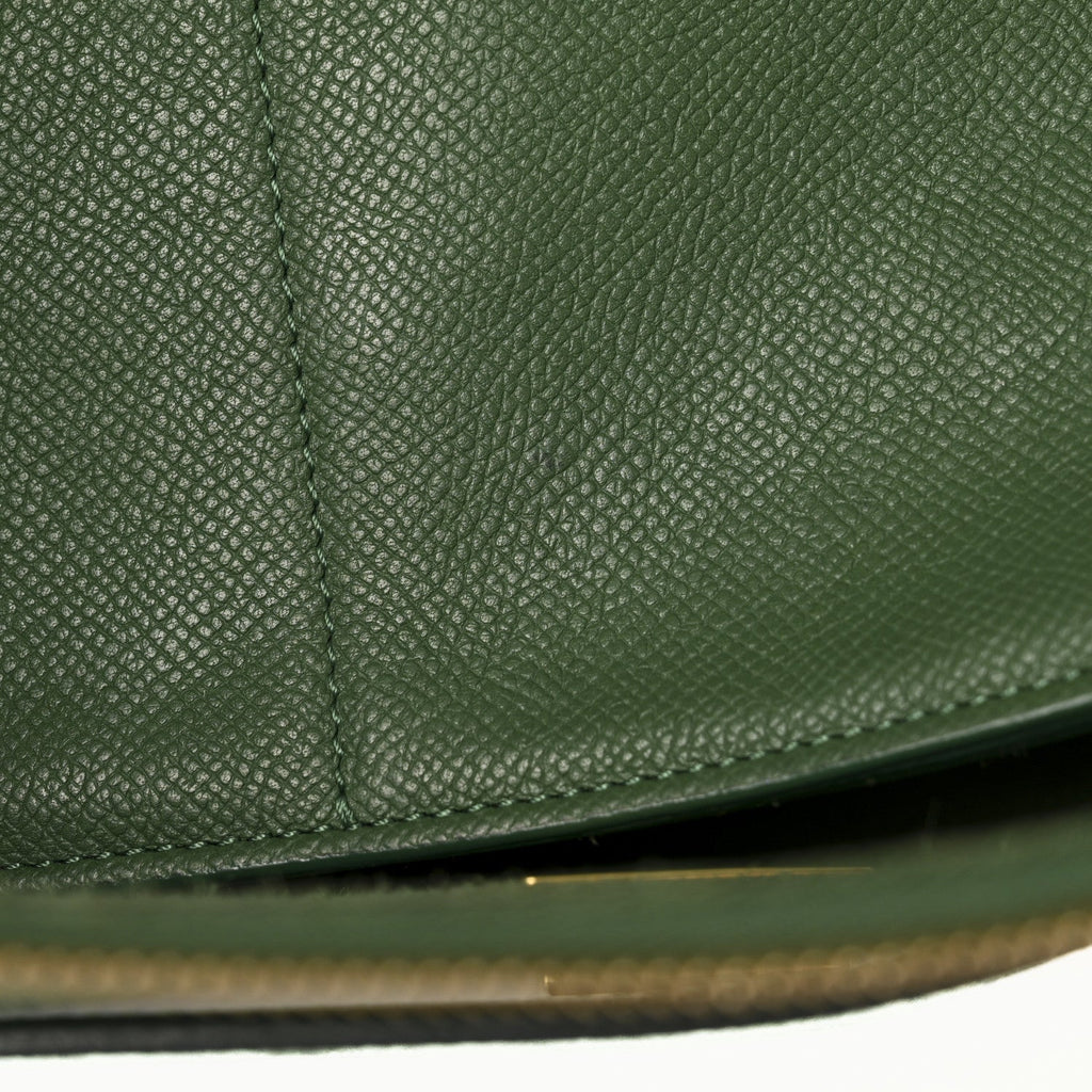 Grained Calfskin Mini Belt Bag Mint