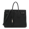 Grained Calfskin Small Supple Sac De Jour Black