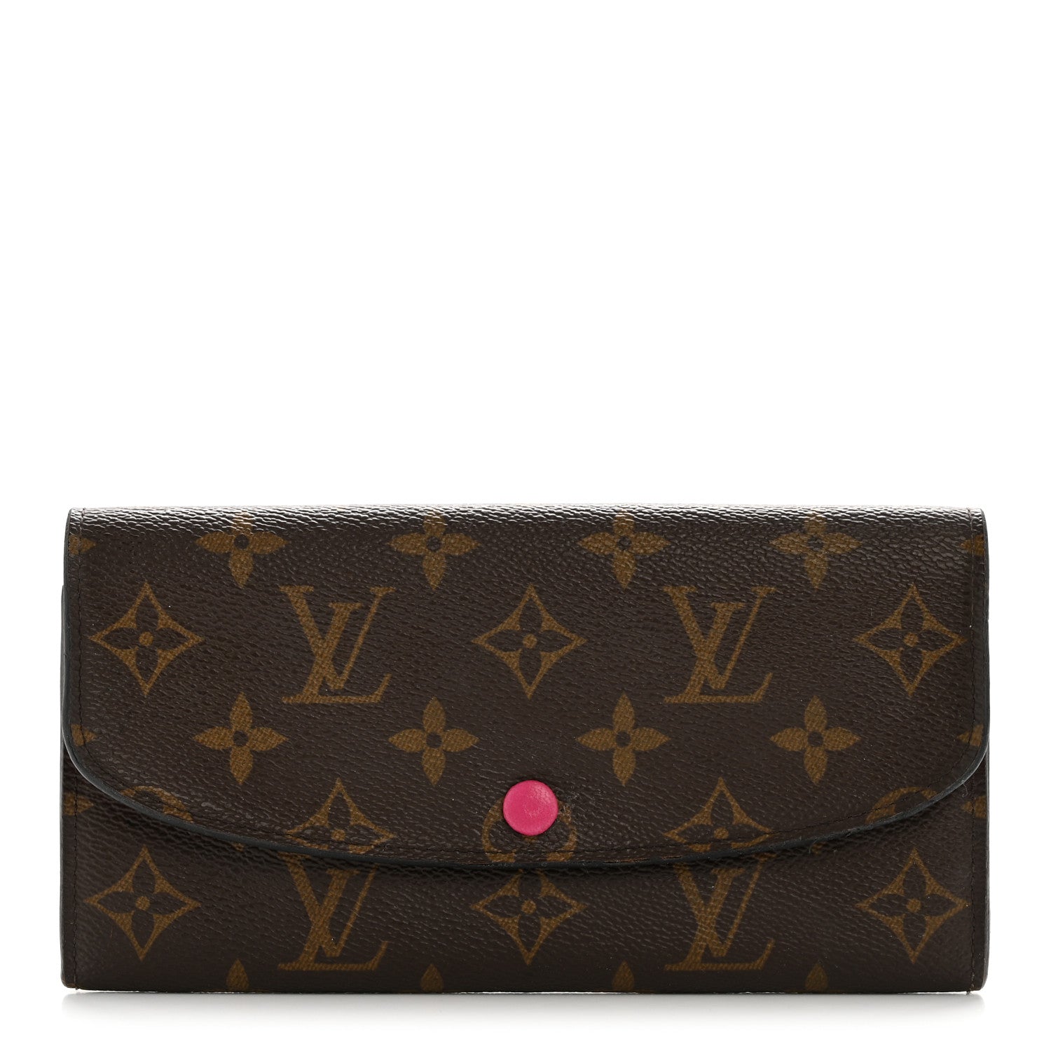 Monogram Emilie Wallet Fuchsia