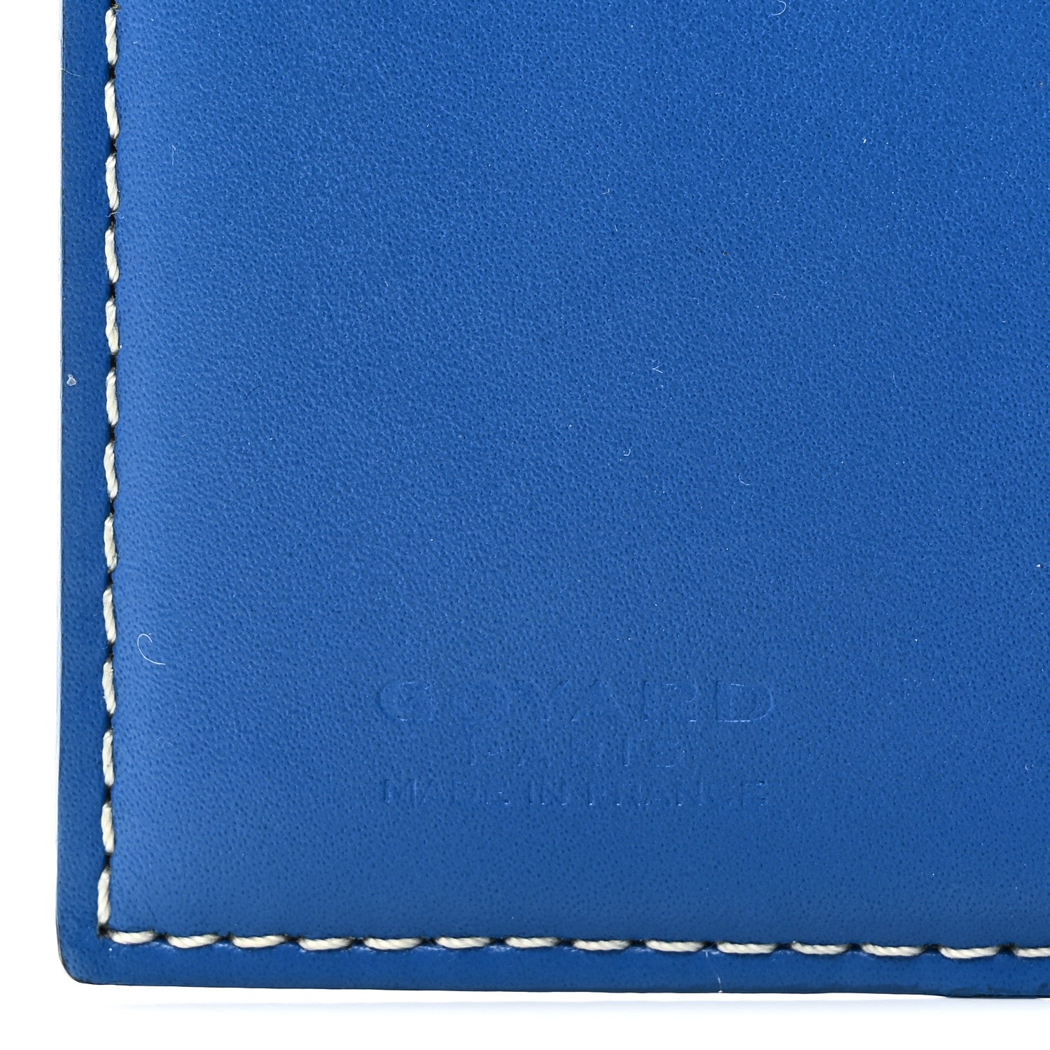 Goyardine Saint Marc Folding  Case Sky Blue