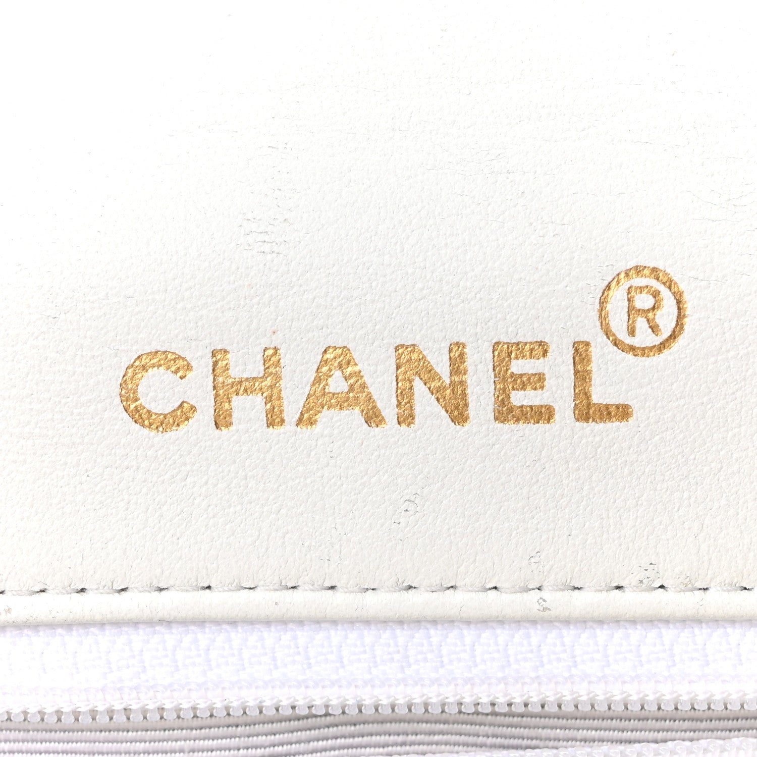 Lambskin Quilted Mini Flap Bag White
