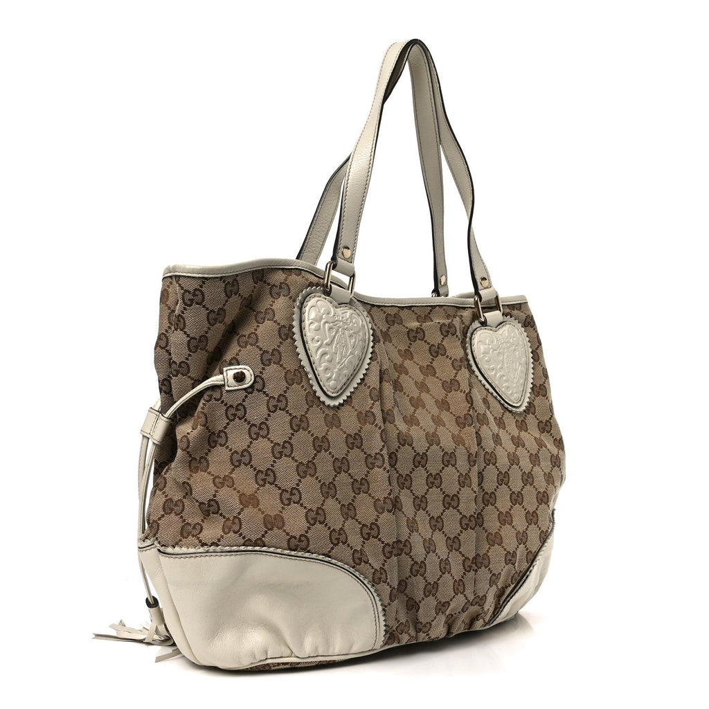 Monogram Large Tribeca Tote Off White