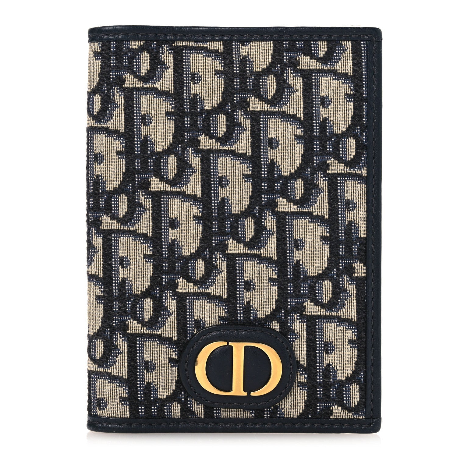 Oblique 30 Montaigne Passport Holder Blue