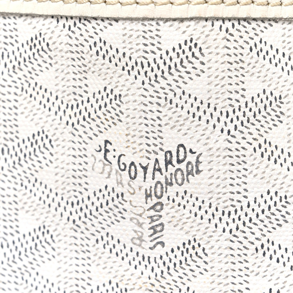 Goyardine Saint Louis PM White