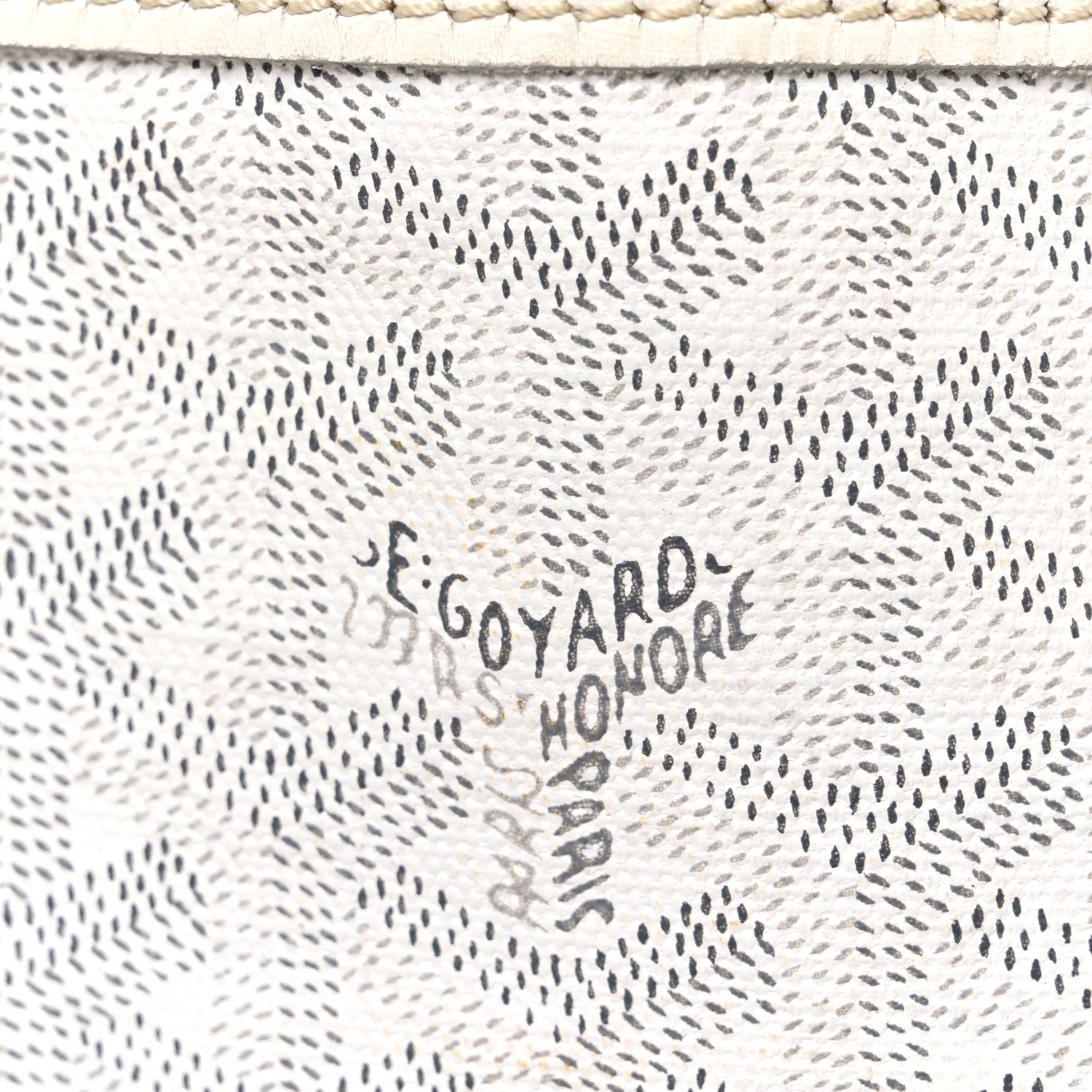 Goyardine Saint Louis PM White