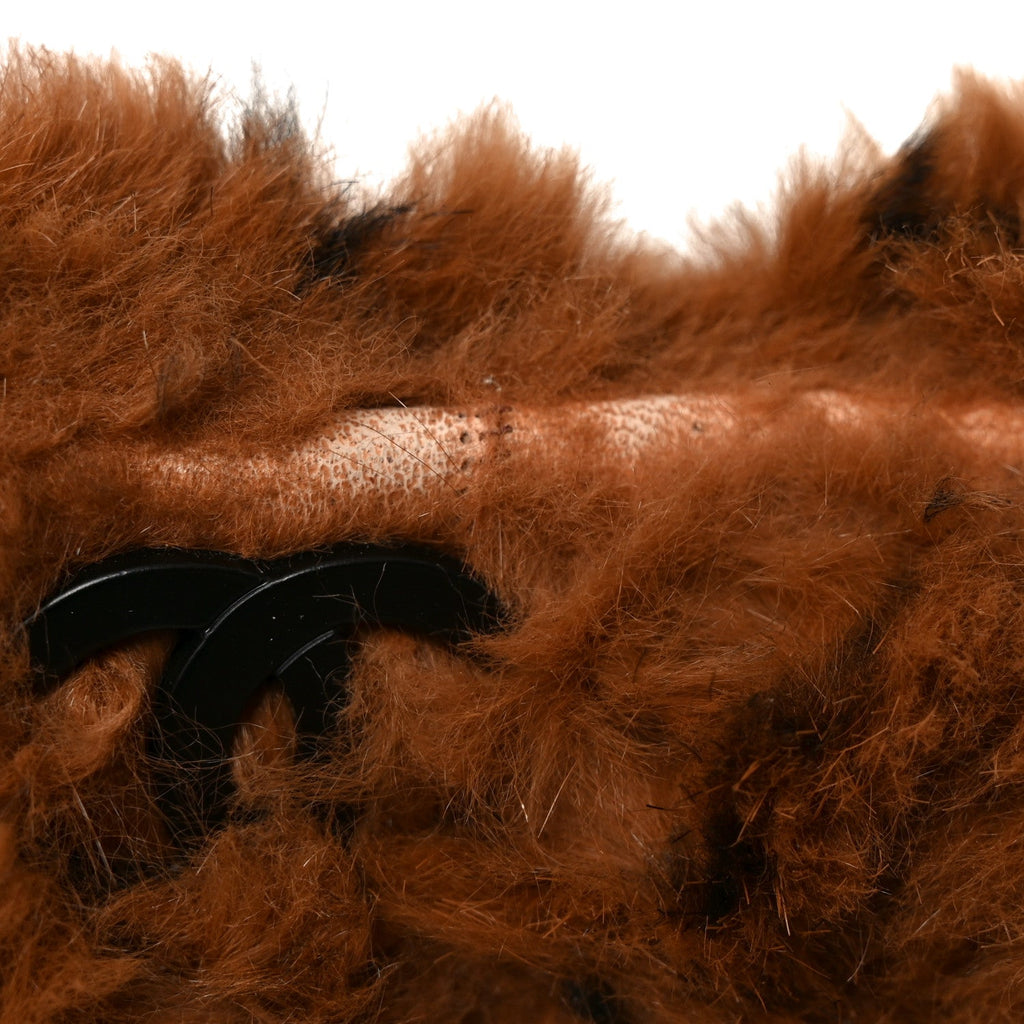 Lapin Fur Quilt Pattern Tote Brown