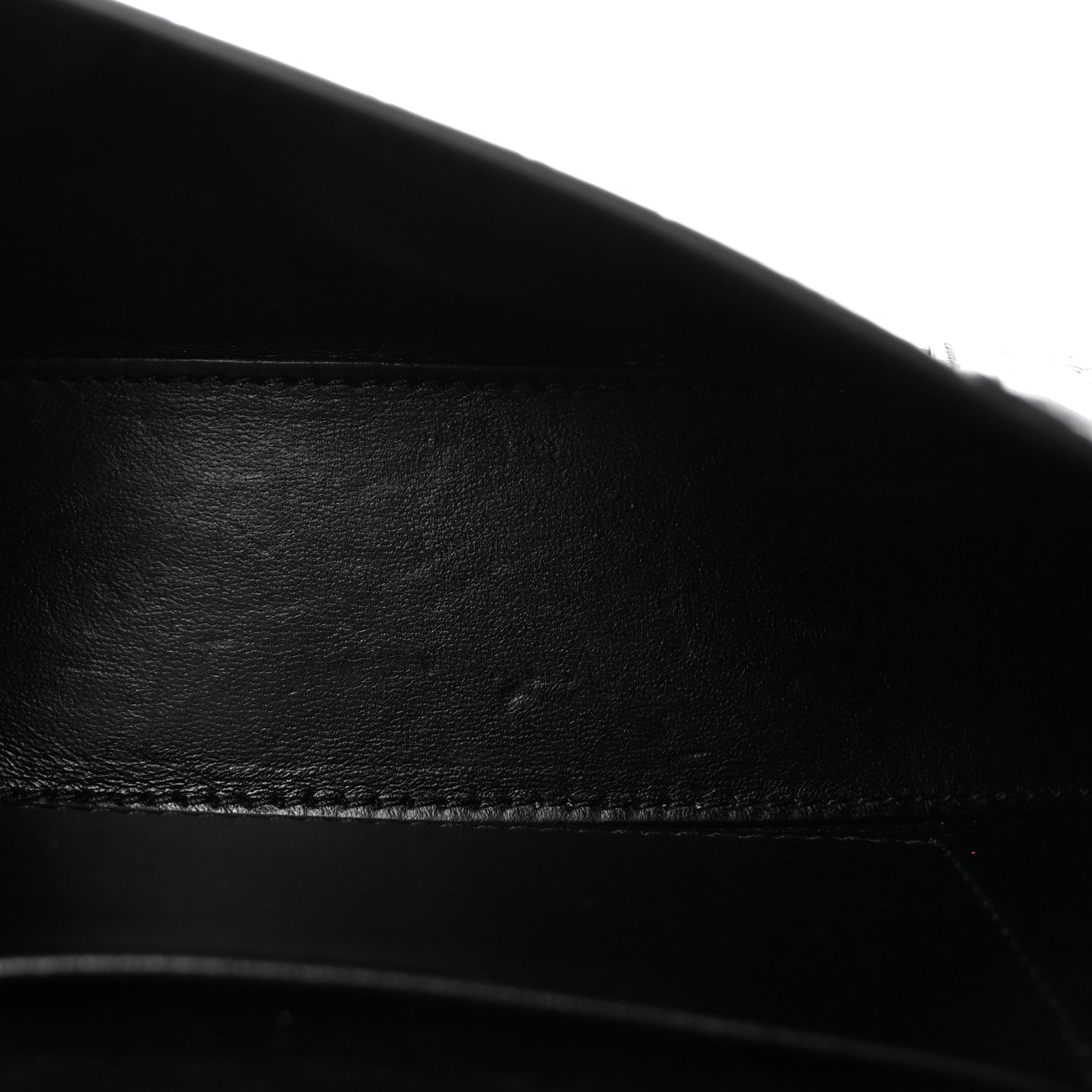 Shiny Calfskin Monochrome Crocodile Embossed Small Hourglass Evening Chain Bag Black