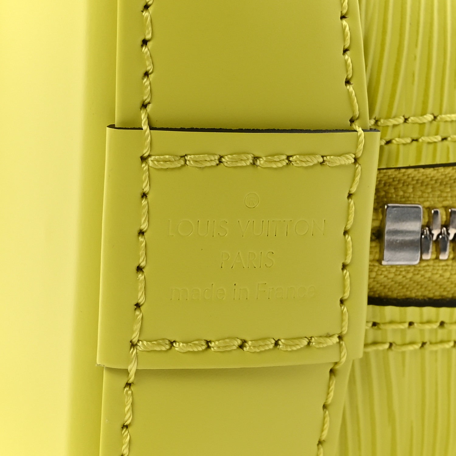Epi Jacquard Alma BB Yellow Citron