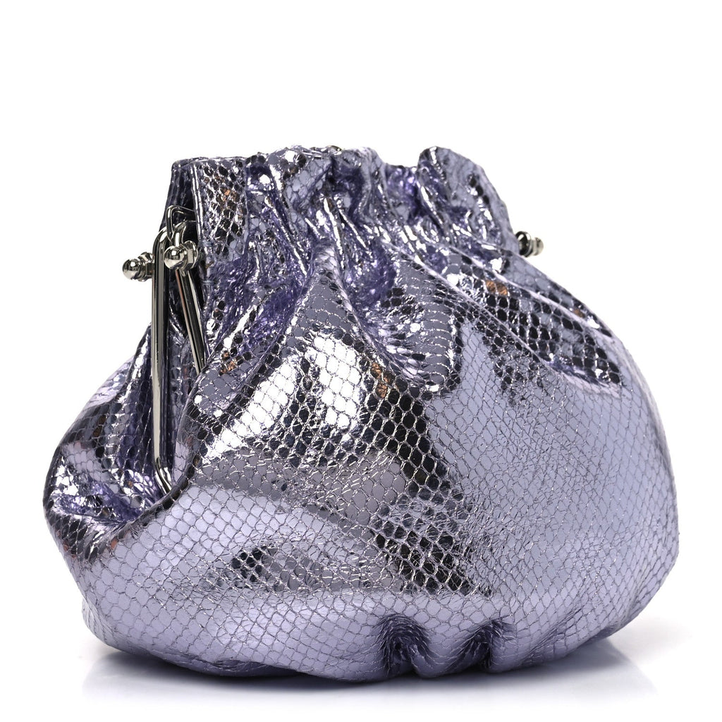 Metallic Soiree Crossbody Lavender