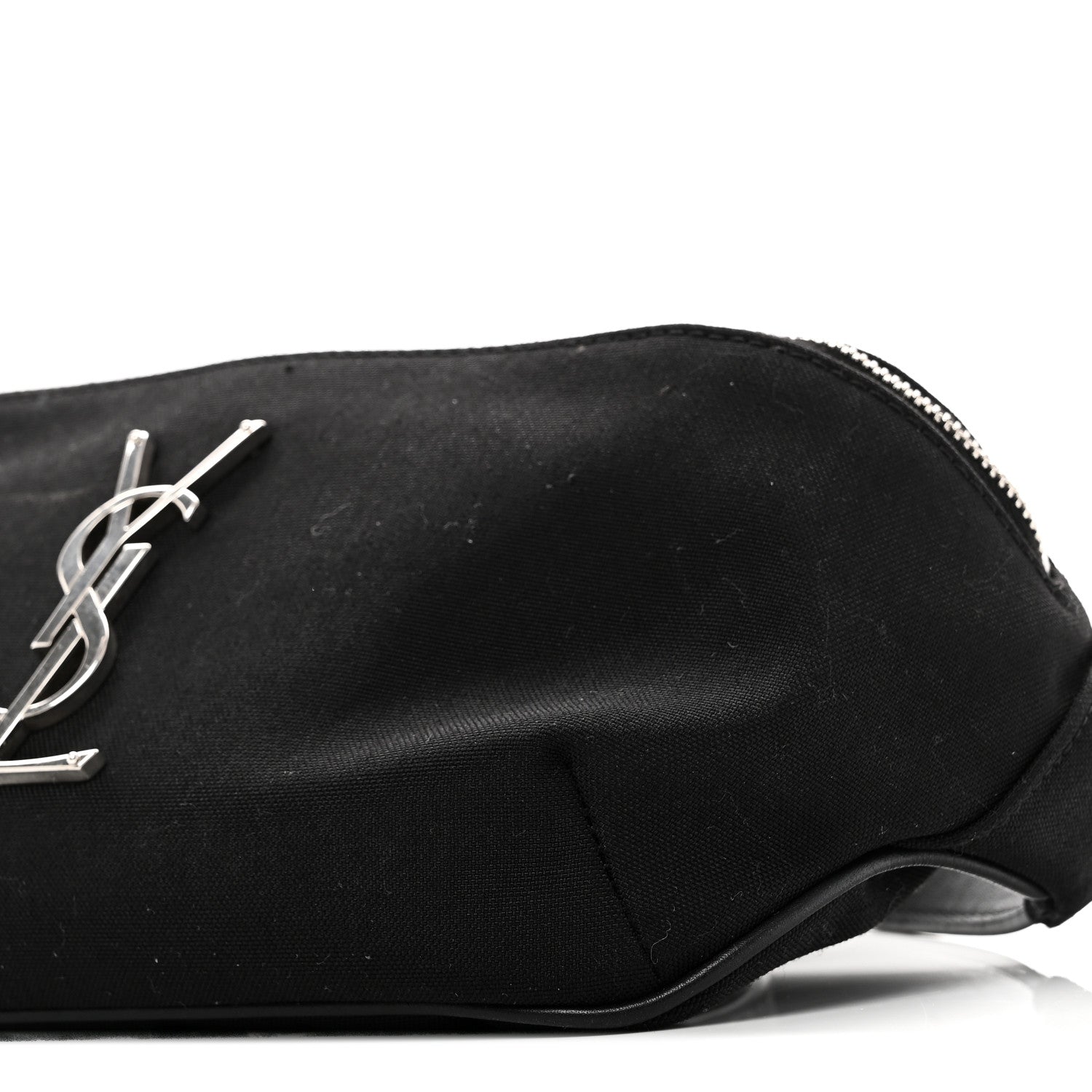 Canvas Monogram Belt Bag Black