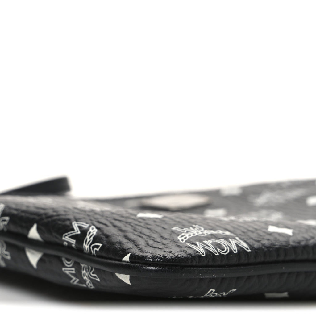 Visetos Medium Stark Wristlet Pouch Black