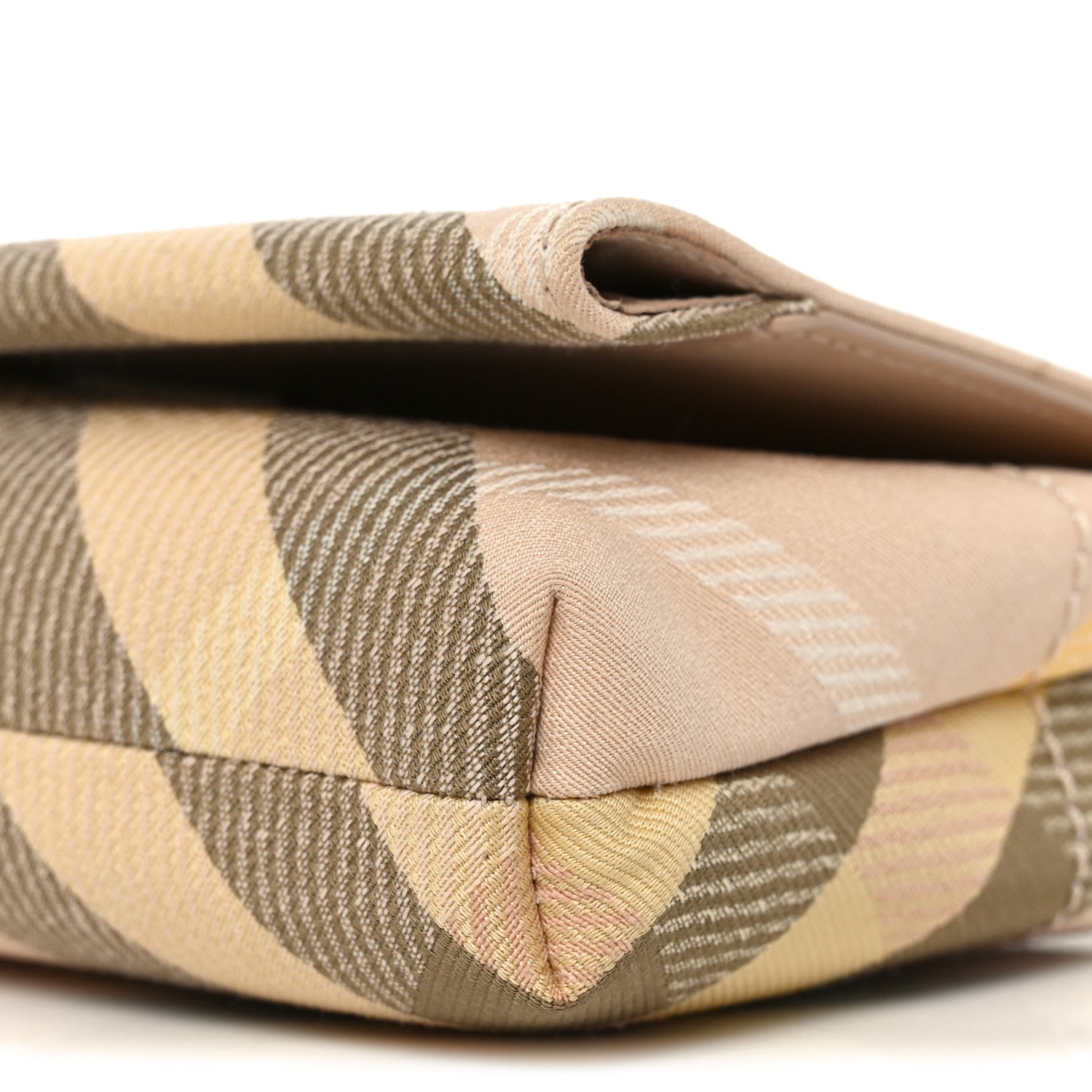 Jacquard Check Soft Snip Mini Chain Bag Teacup