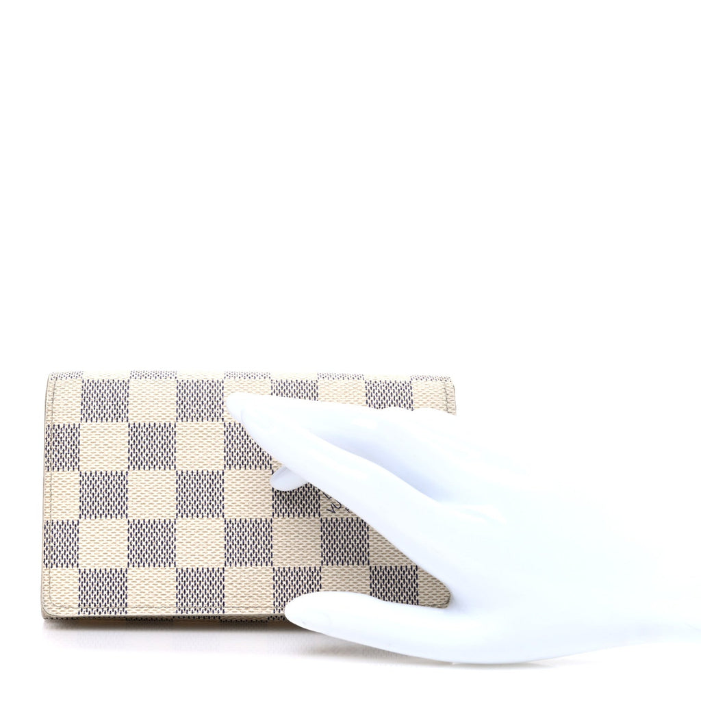 Damier Azur Port Monnaie Billets Tresor Wallet
