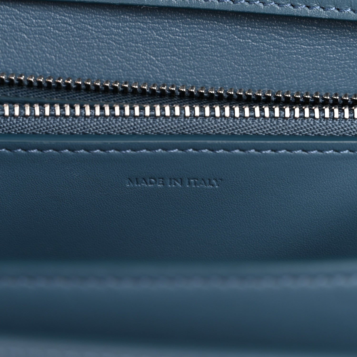 Box Calfskin Medium Classic Box Flap Bag Slate Blue