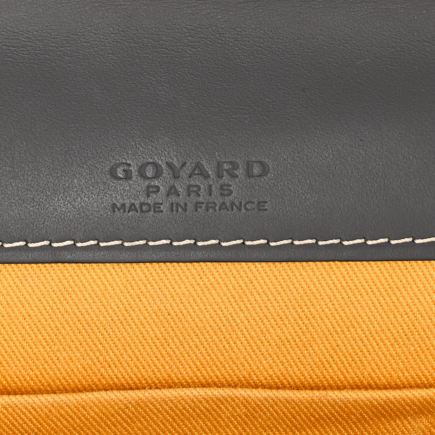 Goyardine Monte Carlo Bois Clutch With Strap Gray