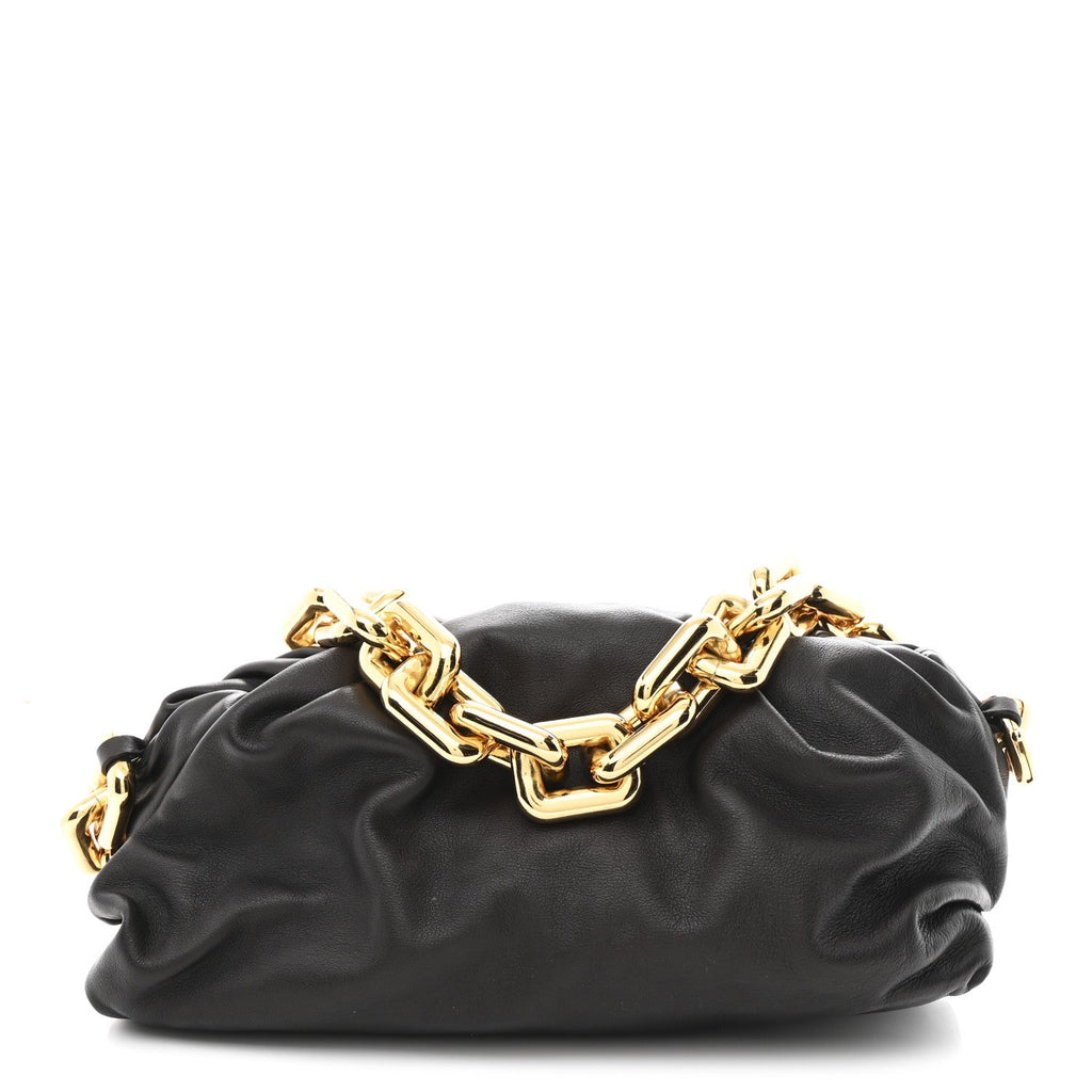 Calfskin The Pouch Chain Fondant