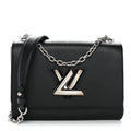 Epi Twist Shoulder Bag MM Black