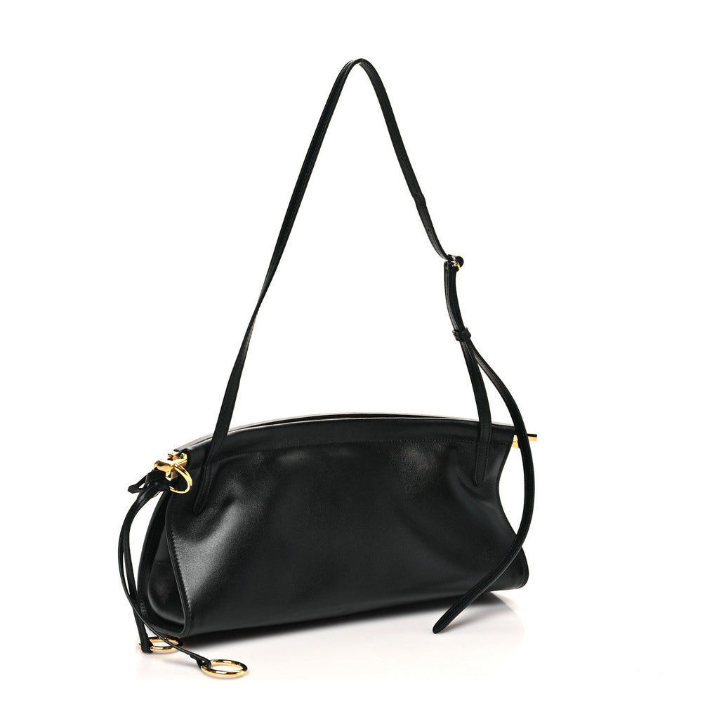 Calfskin Le Click East West Bag Black