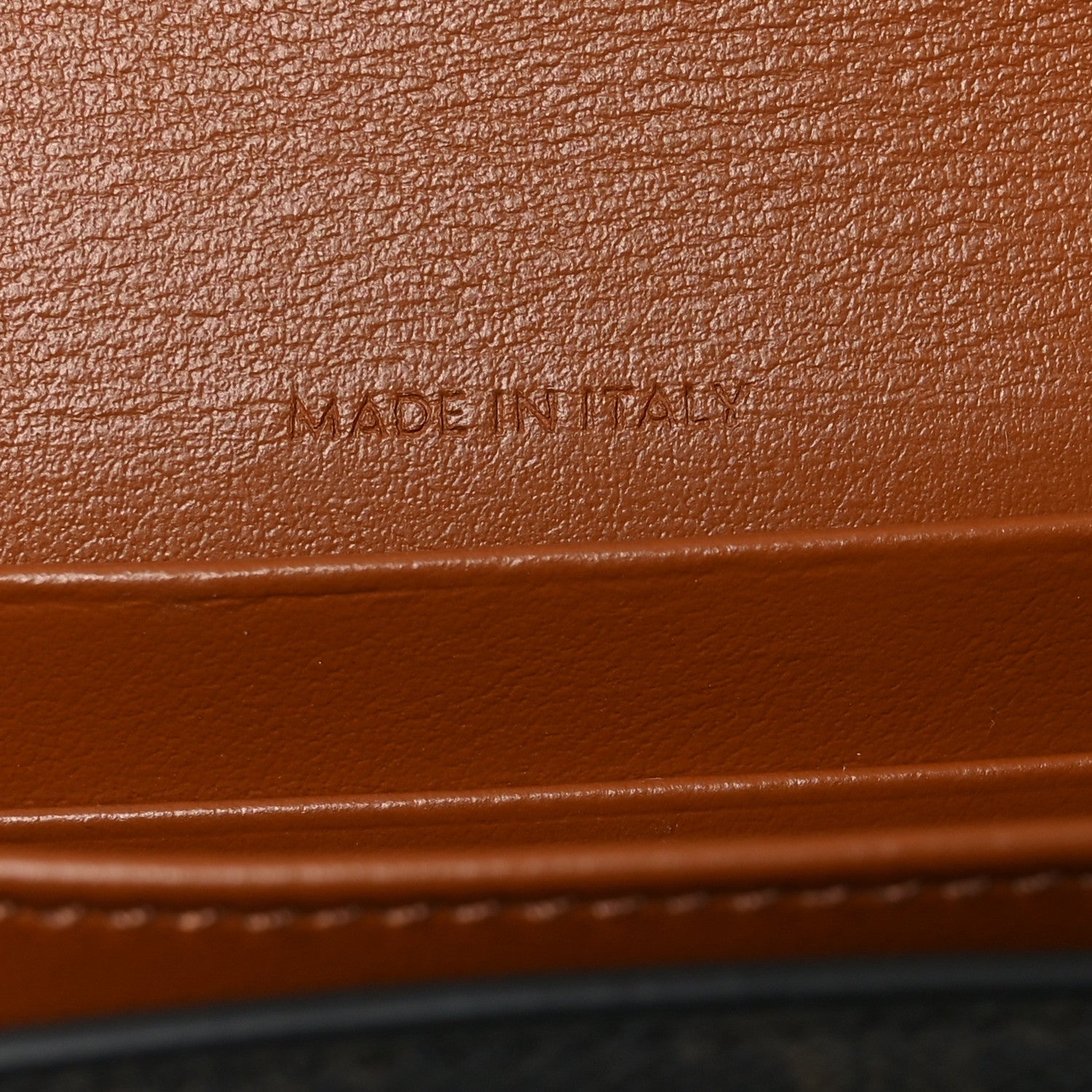 Triomphe Canvas Business  Holder Tan