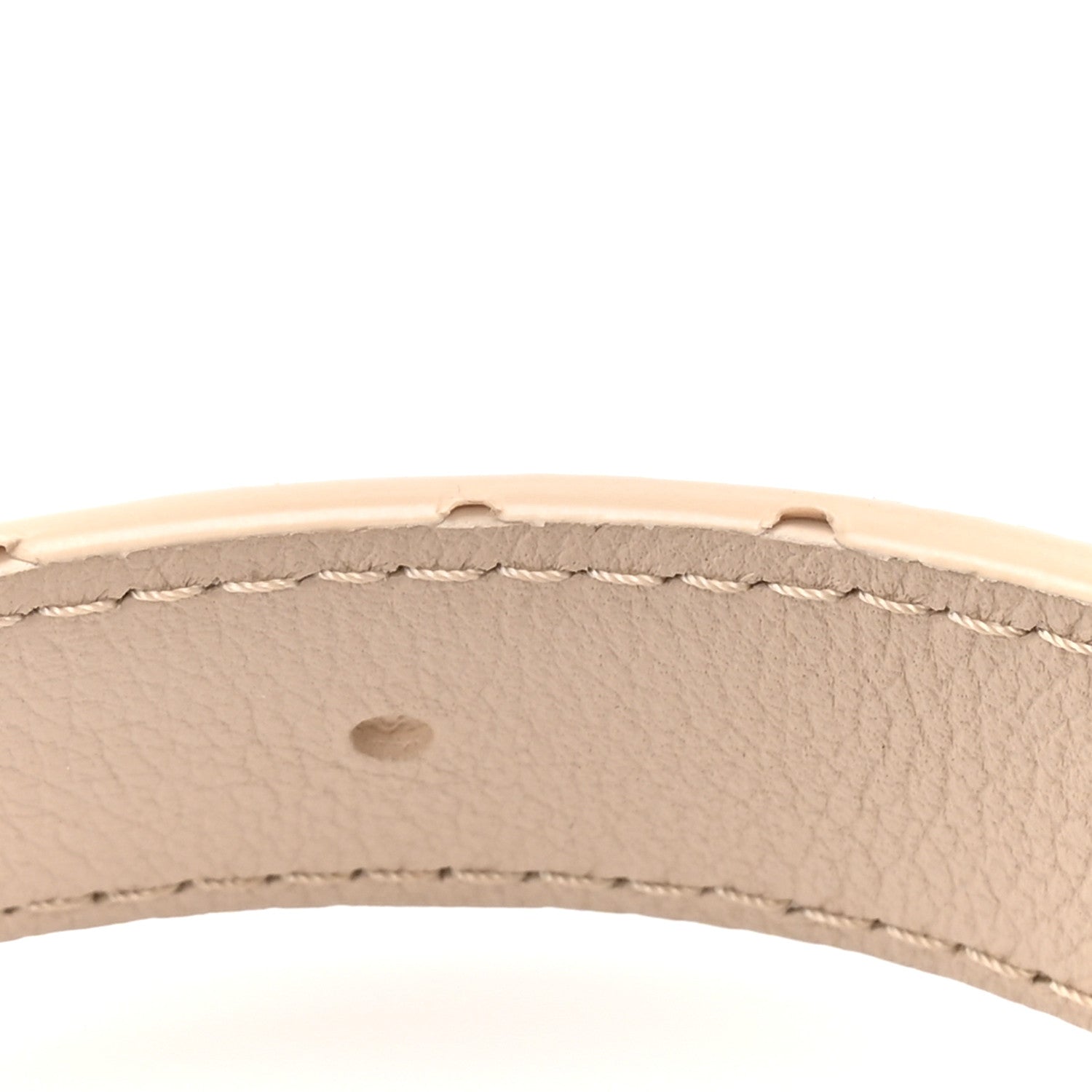 Grained Calfskin Low Key Hobo MM Limestone