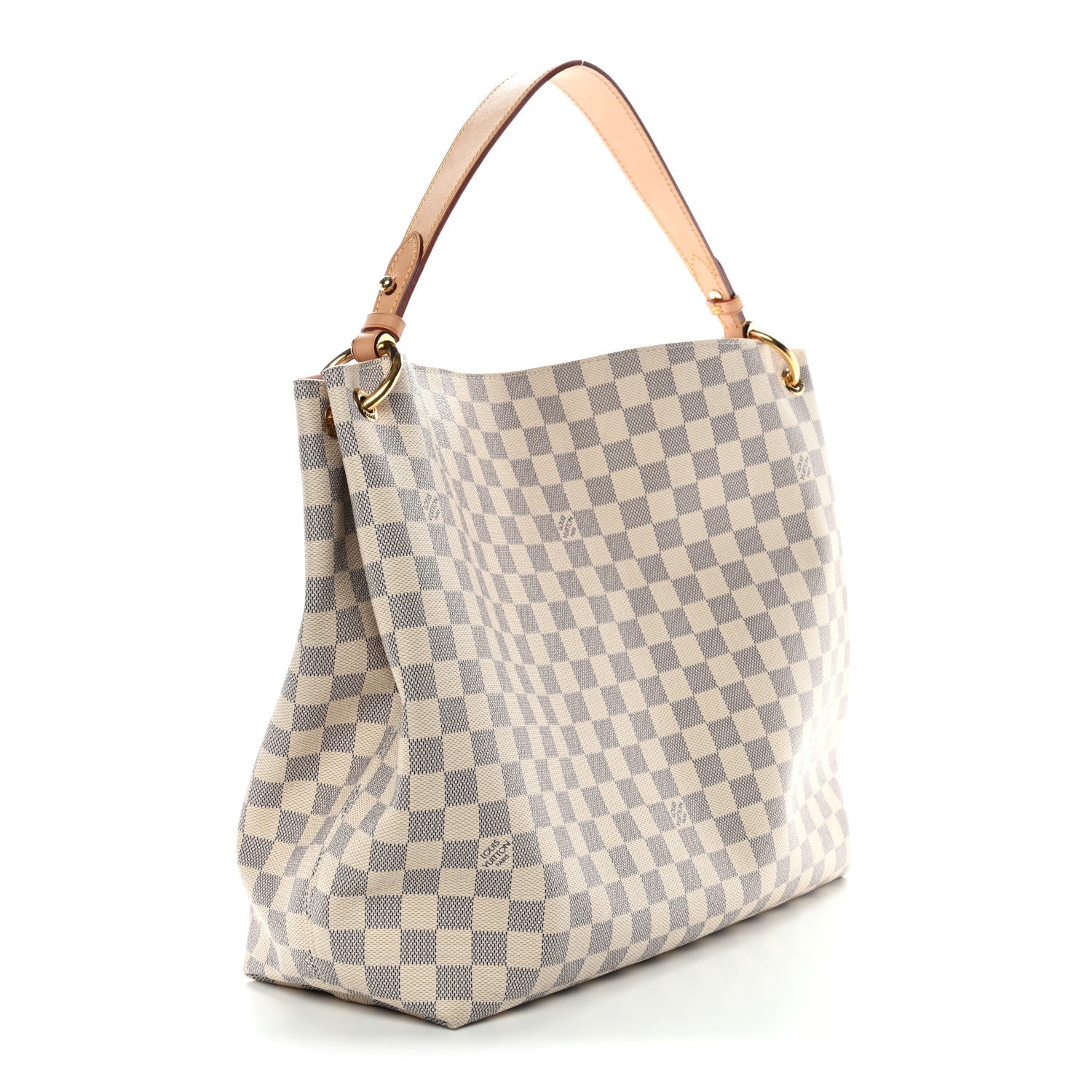 Damier Azur Graceful MM Rose Ballerine