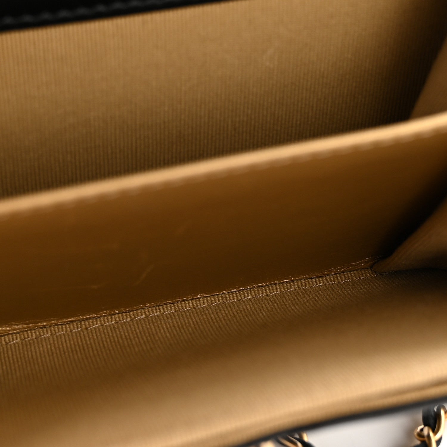 Lambskin Quilted Mini Trendy CC Clutch With Chain Black