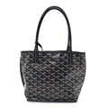Goyardine Reversible Mini Anjou Navy