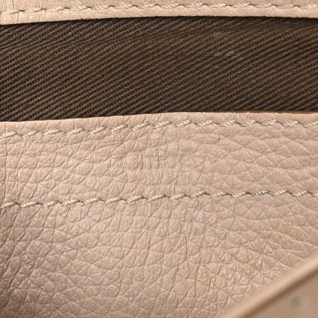 Calfskin Mini Marcie Round Crossbody Bag Root Beige
